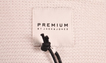 JACK&JONES sweter WHITE regular MELDON _ L