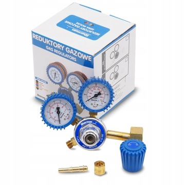 Reduktor butlowy MOUSE TLEN O2 200 bar 2 manometry