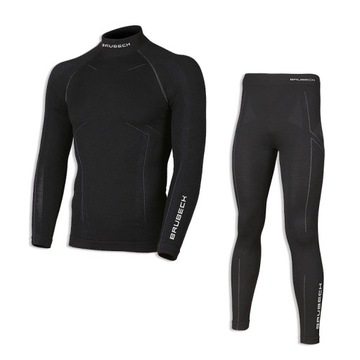 Ciepła bielizna termoaktywna Brubech Extreme Wool Zestaw Męska Merino XXL