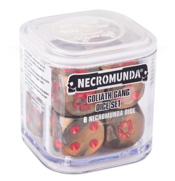 Necromunda: Underhive: Goliath Gang Dice set