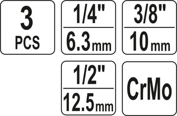 КОМПЛЕКТ УДАРНОГО СОЕДИНЕНИЯ 1/4