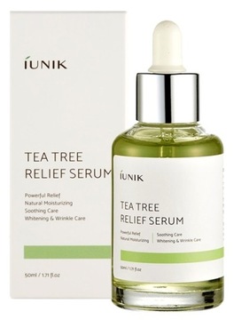 iUNIK Tee Tree Relief Serum 50мл Успокаивающая сыворотка для проблемной кожи