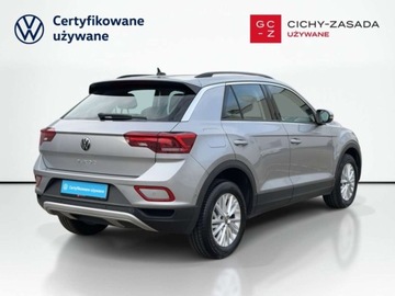 Volkswagen T-Roc I SUV Facelifting 1.5 TSI ACT 150KM 2022 Volkswagen T-Roc 1.5 TSI 150KM Life Kamera AktywnyTempomat LED ASO SalonP, zdjęcie 4