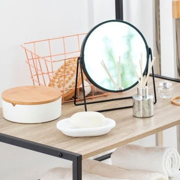 MYDELNICZKA ŁAZIENKOWA OKRĄGŁA STOJĄCA BIAŁA