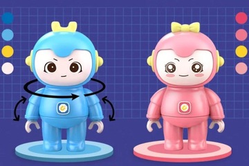 Светящиеся шариковые дорожки МАГНИТНЫЕ БЛОКИ 82 шт.