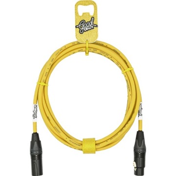 Kabel XLR - XLR GoodDrut 2 m Żółty