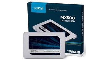SSD-накопитель CRUCIAL MX500 емкостью 1 ТБ