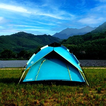 SAMOROZKŁADAJĄCY NAMIOT KEMPINGOWY TURYSTYCZNY