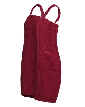 SAUNA PAREO RĘCZNIK BAWEŁ 70*140 RAMIĄCZKA BORDO