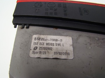 BMW X5 E53 - SVĚTLO LEVÝ ZADNÍ 7158389