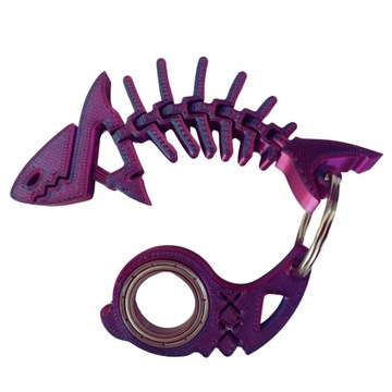 НАБОР КЛЮЧЕЙ + FLEXI SHARK 11см БРЕЛОК ДЛЯ КЛЮЧЕЙ ЦВЕТ Полночь