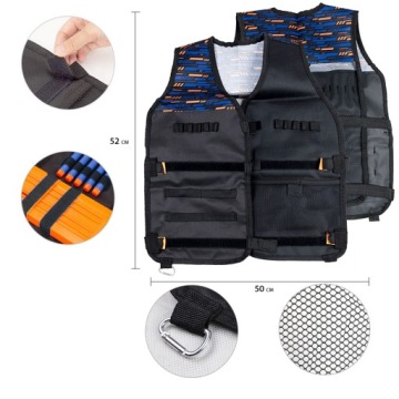 БОЕВОЙ ЖИЛЕТ NERF С ДОПОЛНЕНИЯМИ ДЛЯ СТРЕЛ