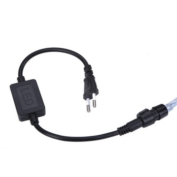 ZASILACZ DO WĘŻA ŚWIETLNEGO LED WĄŻ 3 ŻYŁY STAŁE