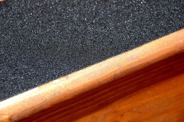 Лента противоскользящая для лестниц черная 25мм/3м