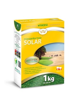 MIESZANKA TRAW TRAWA TRAWNIK SOLAR HOBBY 1KG