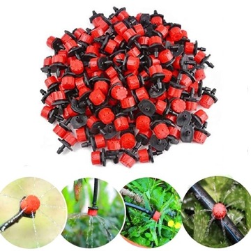 Regulowany zraszacz kroplownik emiter Narzędzia do nawadniania 200 szt