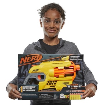 ПИСТОЛЕТ NERF ALPHA Strike HAMMERSTORM E6748
