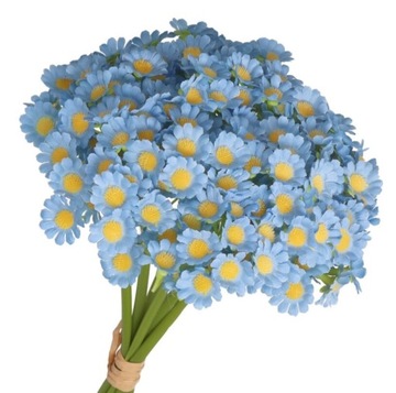 SZTUCZNE KWIATY GUMOWE GUMOWANE DROBNE KWIATKI GAŁĄZKI ROŚLINY