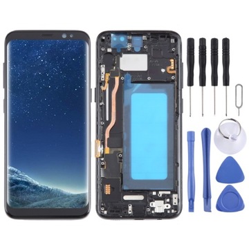 Do ekranu LCD TFT Samsung Galaxy S8 SM-G950 z ramką