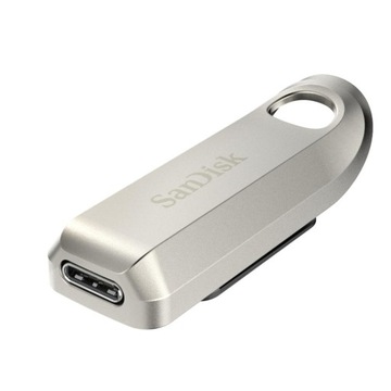 Металлический флэш-накопитель для телефона, планшета Mac, SANDISK Ultra Luxe, 128 ГБ, USB-C