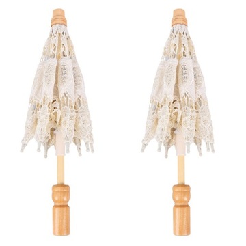 2x Parasol pokazowy Parasol ślubny Parasol pokazowy