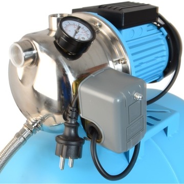 ГИДРОФОР 24Л + НАСОС 1100ВТ ПРОИЗВОДИТЕЛЬНОСТЬЮ 3600Л/Ч + АКСЕССУАРЫ + КОМПАКТНЫЙ НАБОР ШЛАНГОВ