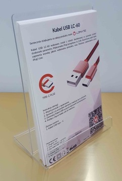 Подставка Коробка для листовок из оргстекла А6 ВЕРТИКАЛЬНАЯ