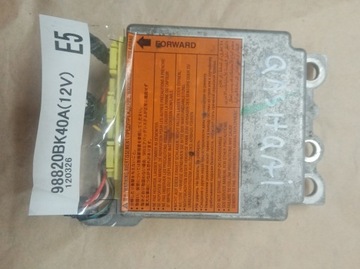 Модуль датчика контроллера подушек безопасности AIRBAG 98820BK40A Qashqai J10 LIFT 12r