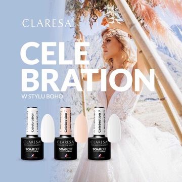 CLARESA ГИБРИДНЫЙ ЛАК ДЛЯ НОГТЕЙ CELEBRATION 9 -5G
