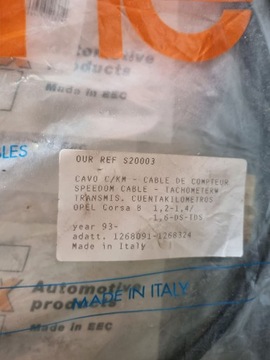 TÁHLO TACHOGRAFU COFLE S20003
