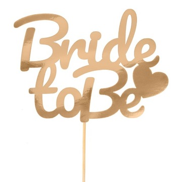 Topper Dekoracyjny Bride To Be Dekoracja Na Tort