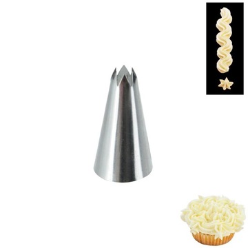 Tylka końcówka do dekoracji gwiazda