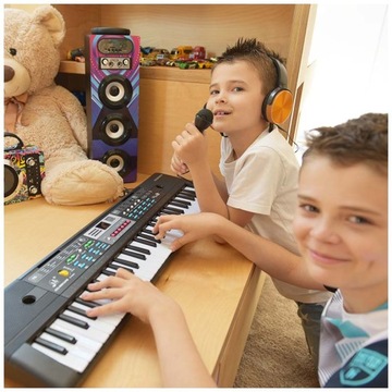 БОЛЬШОЕ ОРГАНО-КЛАВИАТУРНОЕ ПИАНО ДЛЯ ДЕТЕЙ ДЛЯ ОБУЧЕНИЯ ВЕСЕЛЬЕ USB MP3 МИКРОФОН