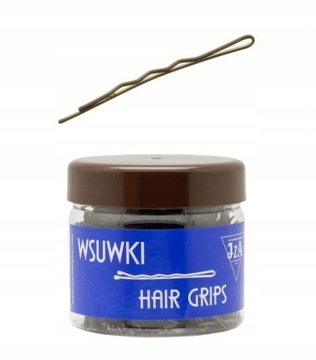Wsuwki Iza karbowane brązowe 5 cm 500g