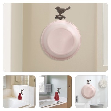 ЧУГУННЫЕ КРЮЧКИ ВЕШАЛКИ ДЛЯ ПТИЦ ВИНТАЖНЫЙ ДЕКОР 2