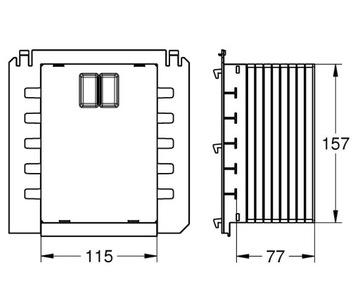 ОБЗОР МАЛЕНЬКИХ КНОПОК СКРЫТИЯ ДЛЯ GROHE FRAME FRAME