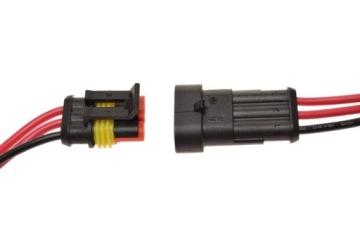 Герметичный разъем 3 -контактный куб 3 кабели