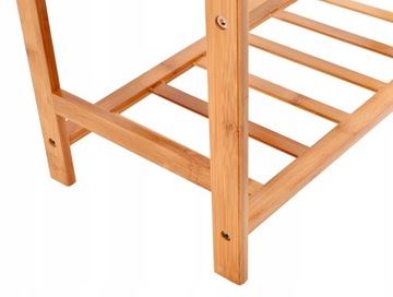 ШКАФ ДЛЯ ОБУВИ ПОЛКА ДЛЯ ОБУВИ БАМБУК КНИЖНЫЙ ШКАФ С 3 ПОЛКАМИ ДЕРЕВЯННЫЙ ОРГАНАЙЗЕР