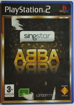 Gra SINGSTAR ABBA Sony PlayStation 2 (PS2)