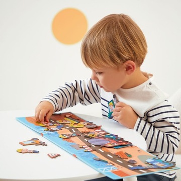 МАГНИТНАЯ ПАЗЛ СТРОЙКА ИСТОРИИ МАГНИТА 3+ ЯНОД