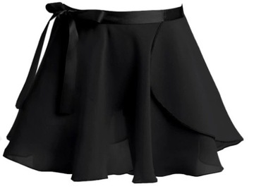 CS* Wiązana Spódniczka Balet Taniec Szyfon 98-128