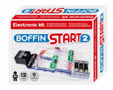 Zabawka Zestaw Konstrukcyjny elektryczny dla dzieci Boffin START 02