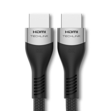 Кабель HDMI 8K 2.1 eARC длиной 1,8 метра в оплетке VRR 240 Гц
