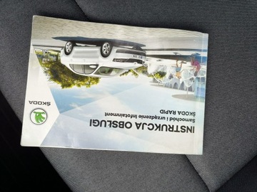 Skoda Rapid II Liftback Facelifting 1.0 TSI 95KM 2017 Škoda RAPID Skoda RAPID Krajowy, książka, zdjęcie 16