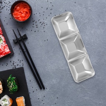 МУЛЬТИКРАТИЧЕСКАЯ СЕРВИРОВОЧНАЯ БЛЮДА ИЗ НЕРЖАВЕЮЩЕЙ СТАЛИ ДЛЯ ЗАКУСОК