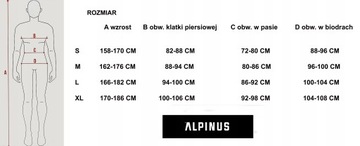 Bielizna termoaktywna męska Alpinus Active Base M