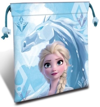 MAŁY WOREK na kapcie do przedszkola ELSA FROZEN II