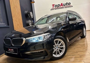 BMW Seria 5 G30-G31 Touring 520d 190KM 2019 BMW Seria 5 2.0D 190KM gwarancjaFULL LED AUTOMAT zarejestrowana navi