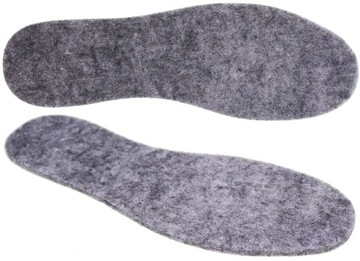 Стельки для обуви из войлока, толстый фетр, 6 мм, размер 37