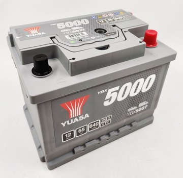 Akumulator Yuasa YBX 5027 12V 65Ah 640A P+